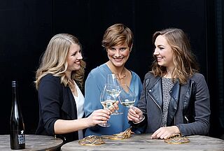 vvon links: Caroline Guthier, Josefine Schlumberger und Katharina Fladung.